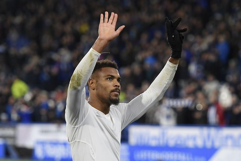 Steve Mounie was a thorn in PSG's side tonight